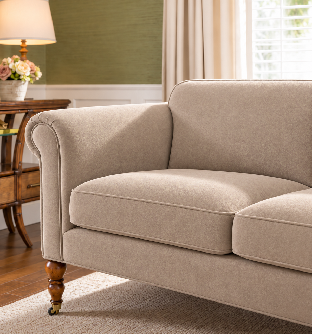 Plain Suede upholstery fabric