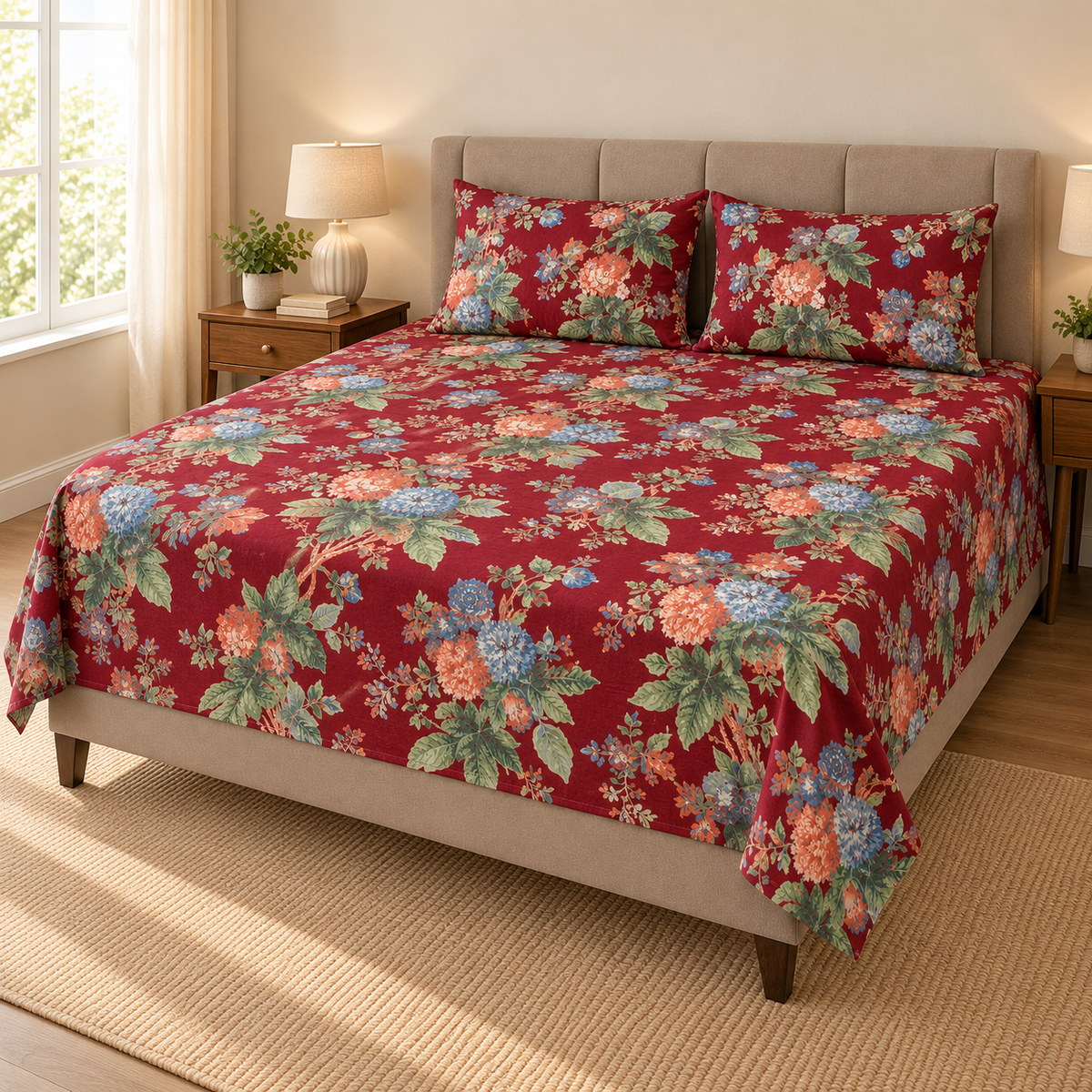 Rajwada 3 bed sheet