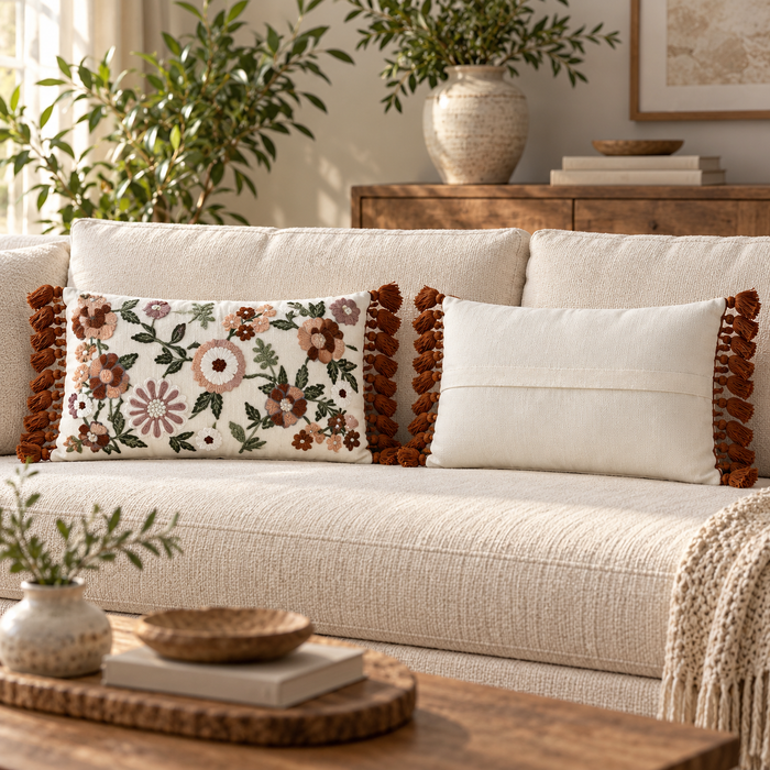 Multi Floral Embroidery