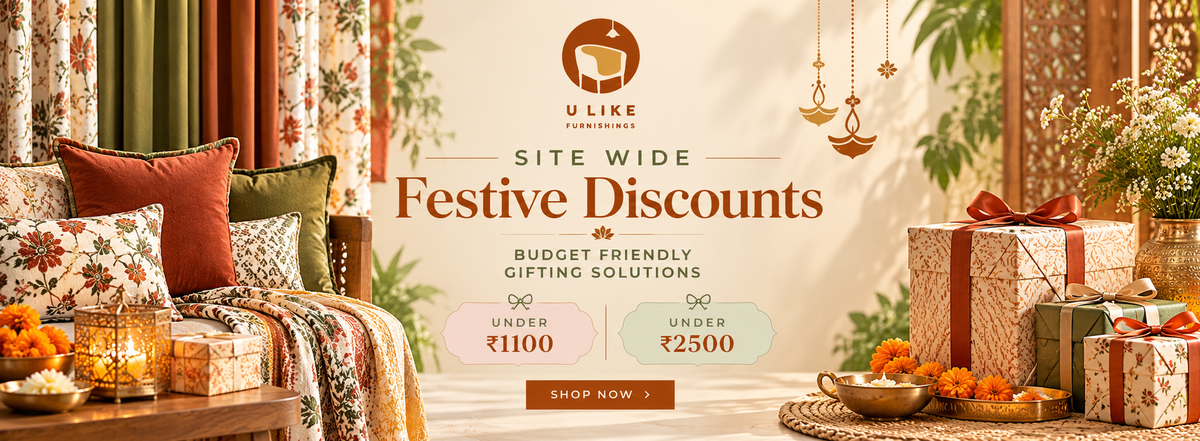 Site wide festive discounts, gifts under ₹1100 and ₹2500