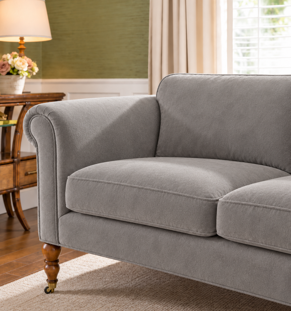 Plain Suede upholstery fabric