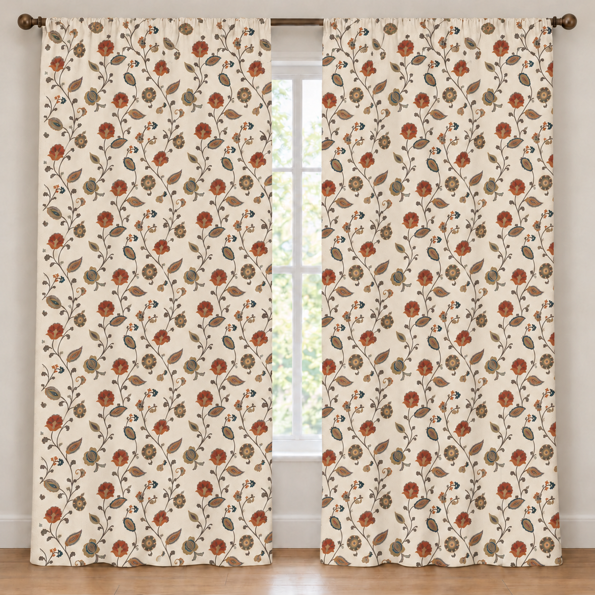 Madhuban curtain fabric