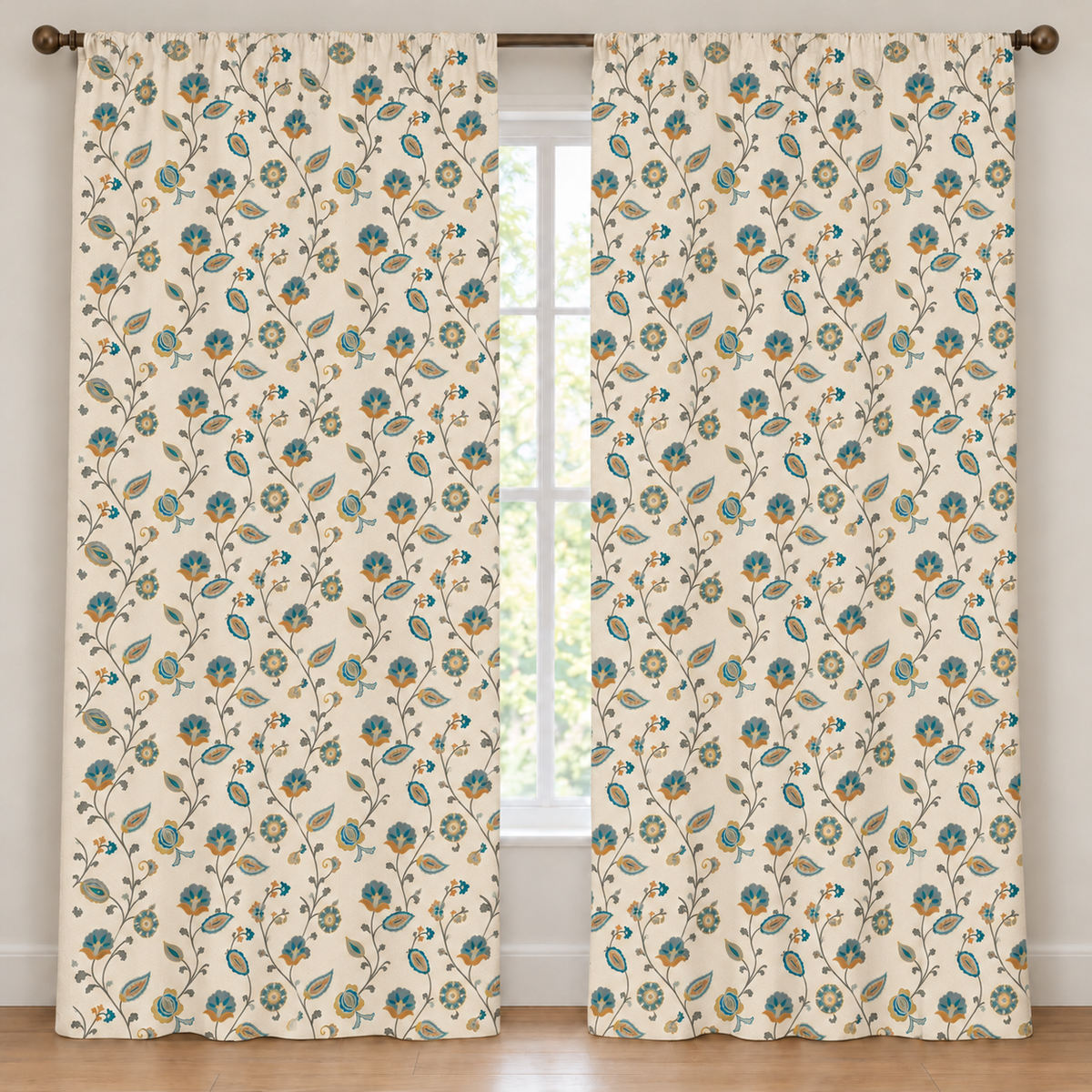 Madhuban curtain fabric