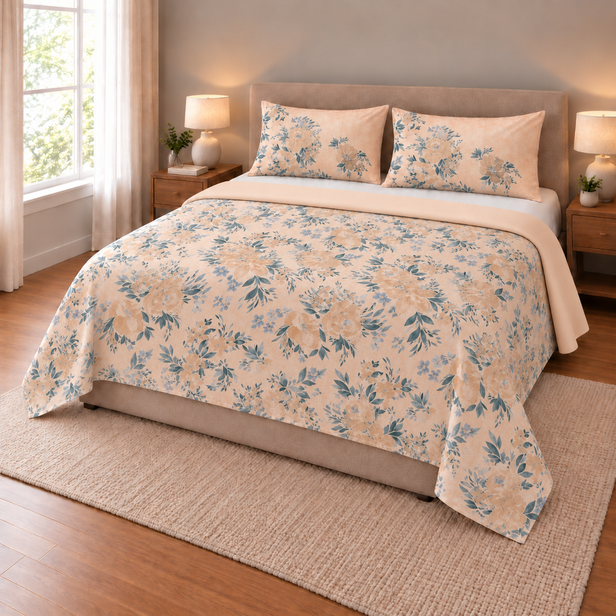Rhythm bed sheet