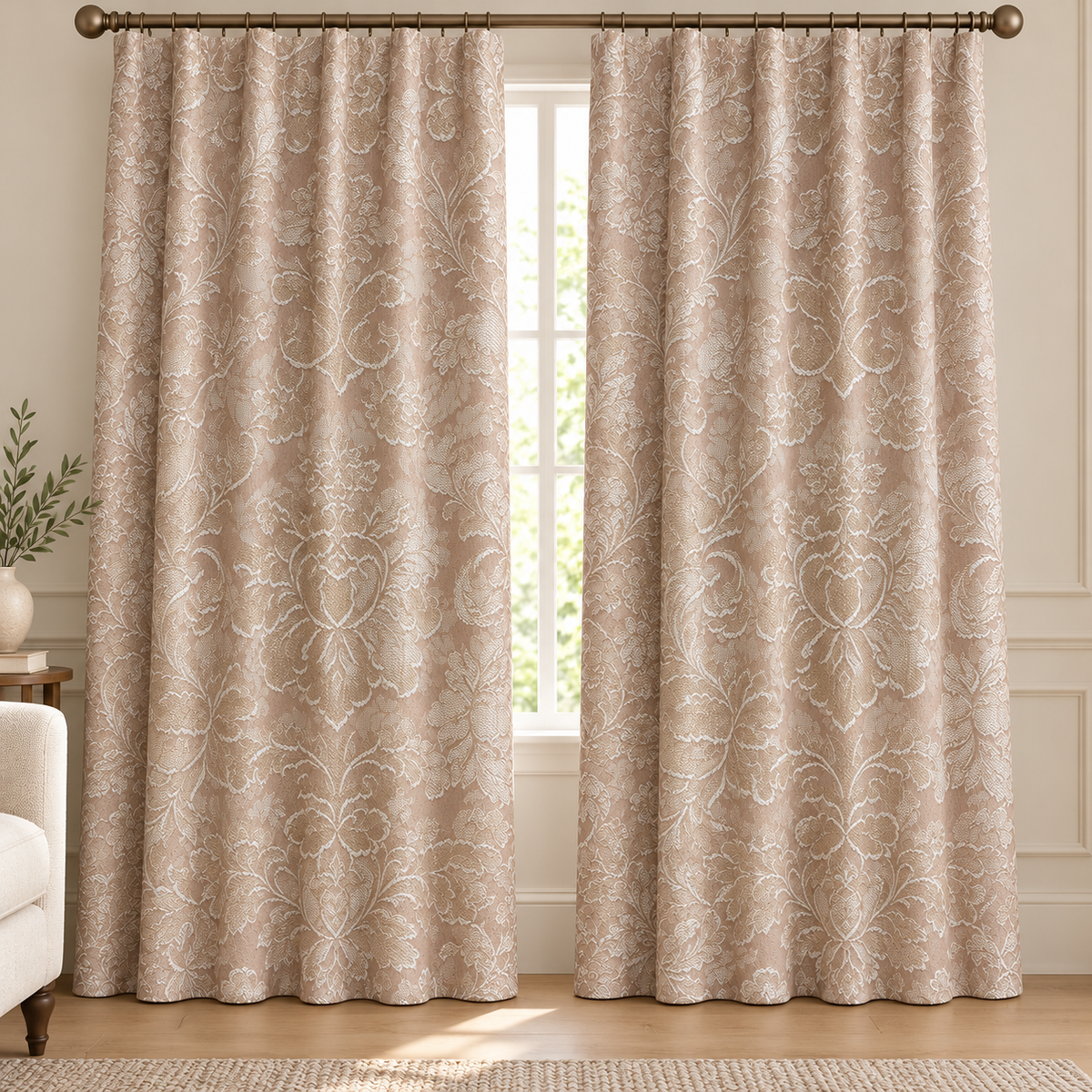 Riwaayat curtain fabric