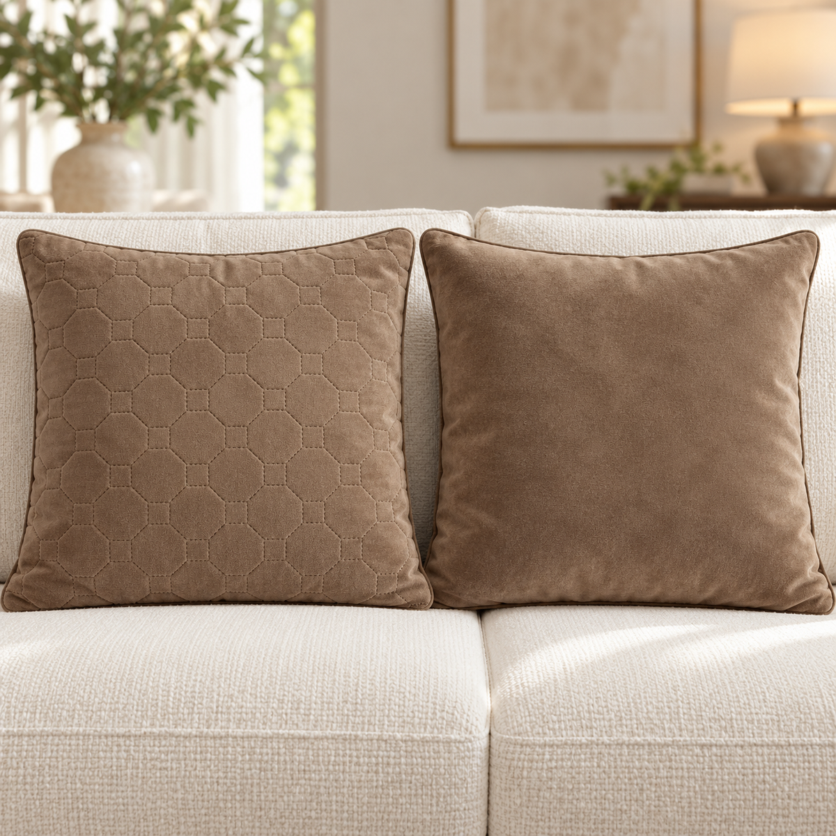 Quilting Foil cushion