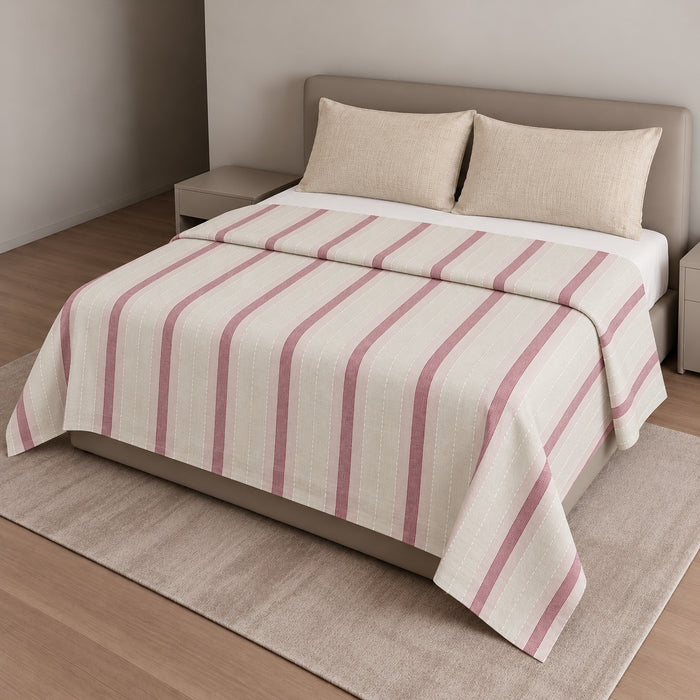 Khadi Textured Bedspread