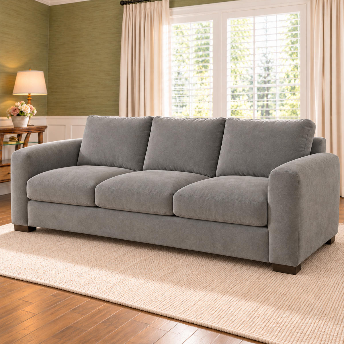Plain Suede upholstery fabric