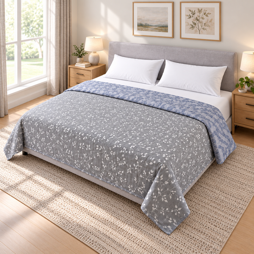 Cloud Hug comforter in grey